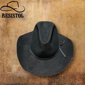 Resistol Salem Navy XXX Beaver Felt Cowboy Hat